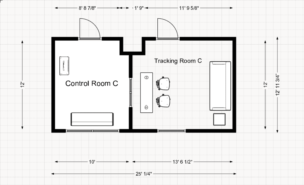 Studio C Floorplan
